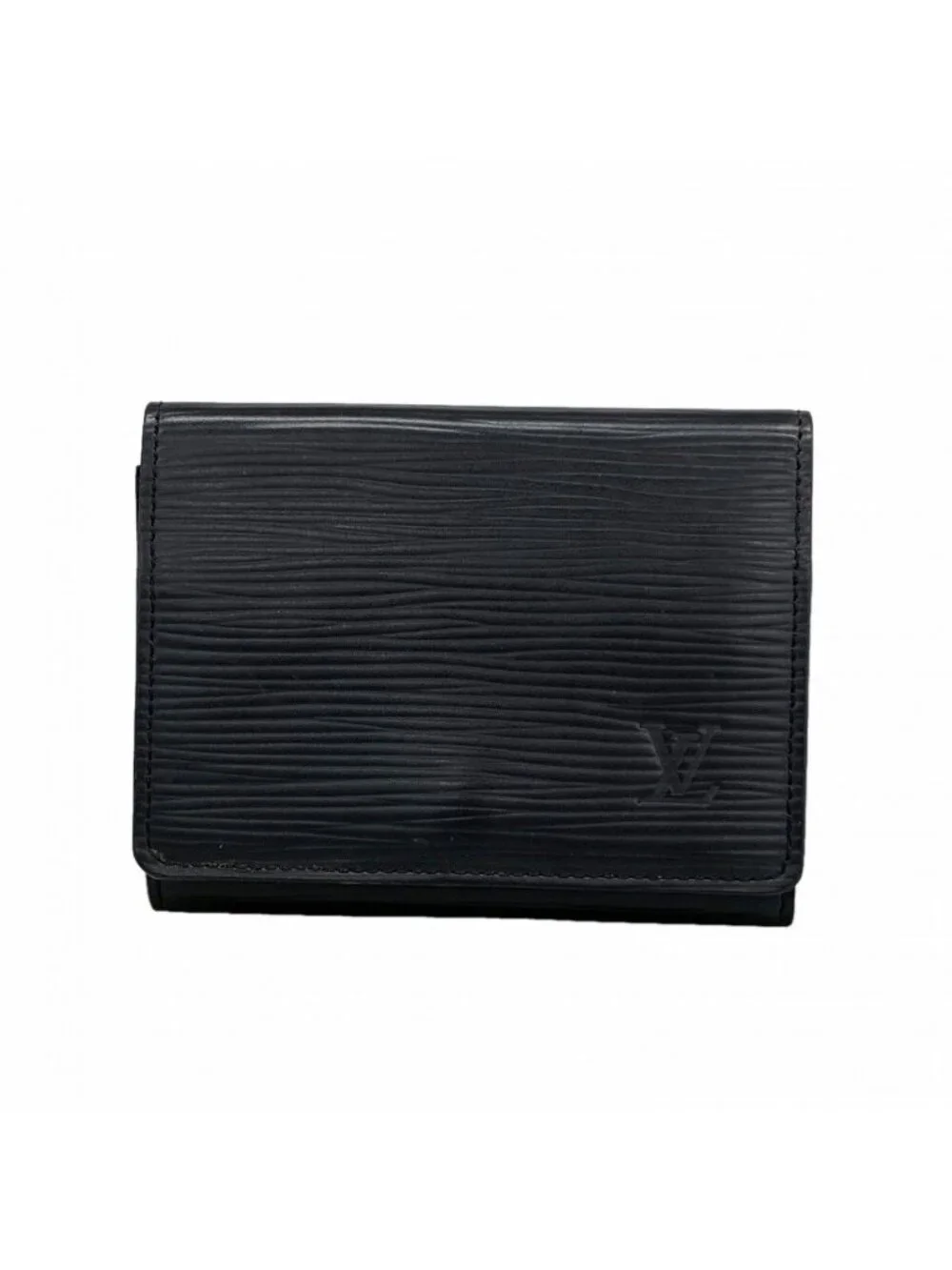 Louis Vuitton Card Case Epi Anvelopecarte de Visite Noir